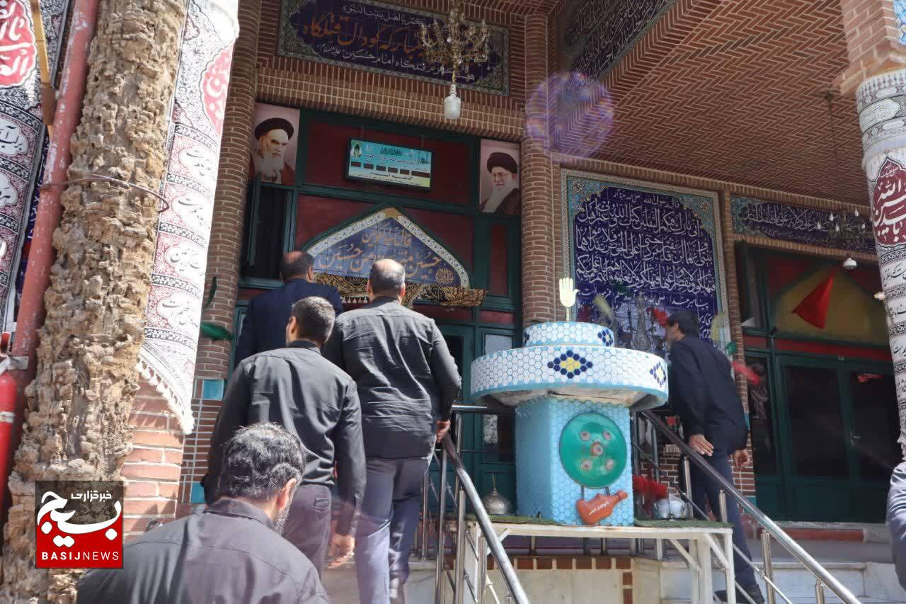 دیدار معاون هماهنگ کننده سپاه فتح با شهردار منطقه 14 تهران/ امکانات لازم برای اسکان و پذیرایی زائران کهگیلویه و بویراحمد مهیاست