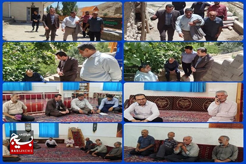 پیگیری مشکلات گازرسانی مردم در روستای جوین