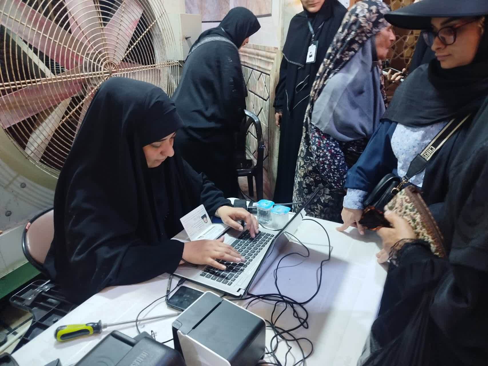 دعای زائران، خستگی را از تن خادمان می‌برد