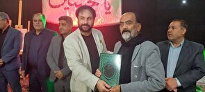 برگزاری آیین اختتامیه ششمین سوگواره تعزیه شهرستان ساوه با حضور رئیس انجمن نمایش آیینی سازمان بسیج هنرمندان کشور