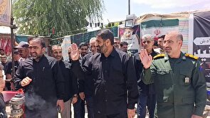 بازدید فرمانده سپاه لرستان از مواکب کوهدشت