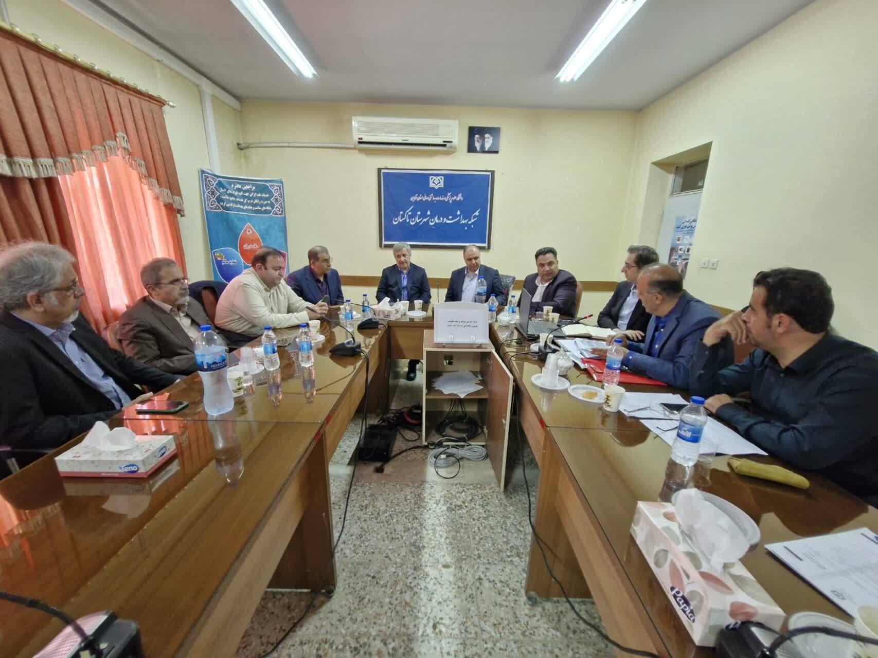 جزییات طرح ملی پزشک خانواده در تاکستان بررسی شد
