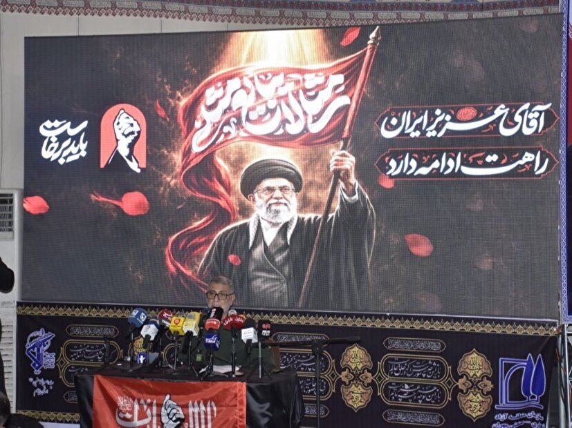نشست خبری فرمانده سپاه ایلام در مهران برگزار شد