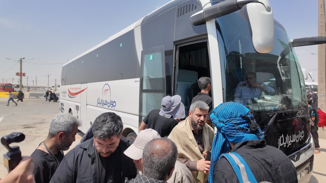 جوان‌سیر ایثار با تمام ظرفیت در خدمت زائران اربعین؛ از جابه‌جایی ۲۷۰ هزار زائر تا خدمات فنی در مرزها