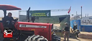 همت مضاعف برای رفع گرمای سوزان در پیاده روی دلدادگان حسینی