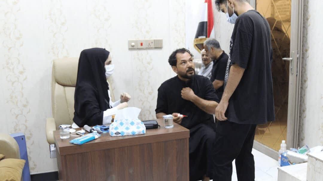خدمت بی‌وقفه درمانگاه شهیده نبوی‌نیا گیلان به بیش از ۲ هزار زائر در کربلا