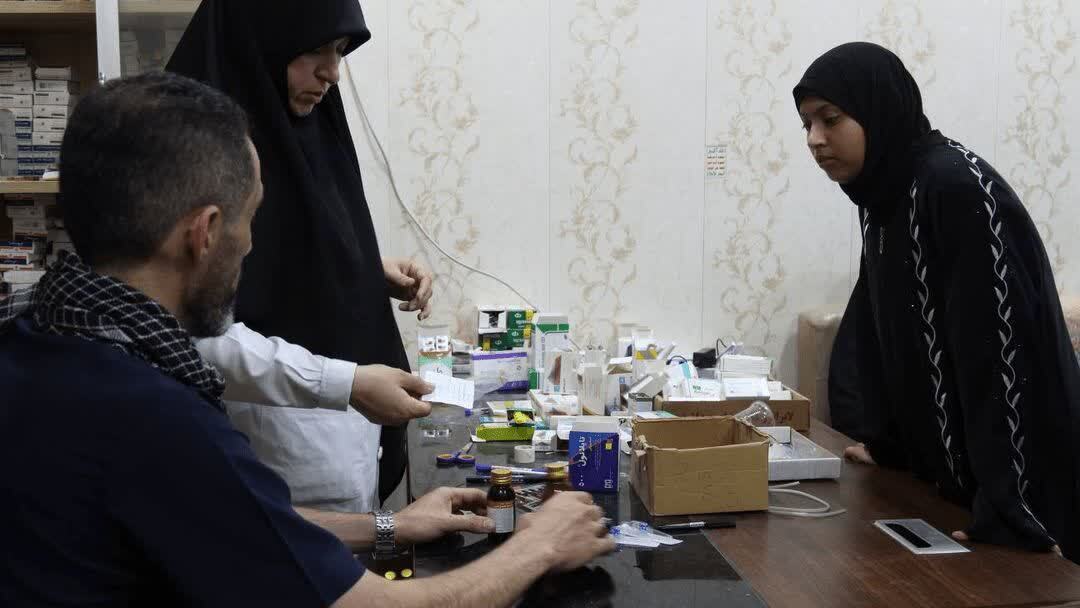 خدمت بی‌وقفه درمانگاه شهیده نبوی‌نیا گیلان به بیش از ۲ هزار زائر در کربلا