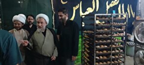 بازدید مسئول سازمان بسیج اساتید، طلاب و روحانیون کشور از پایانه مرزی مهران