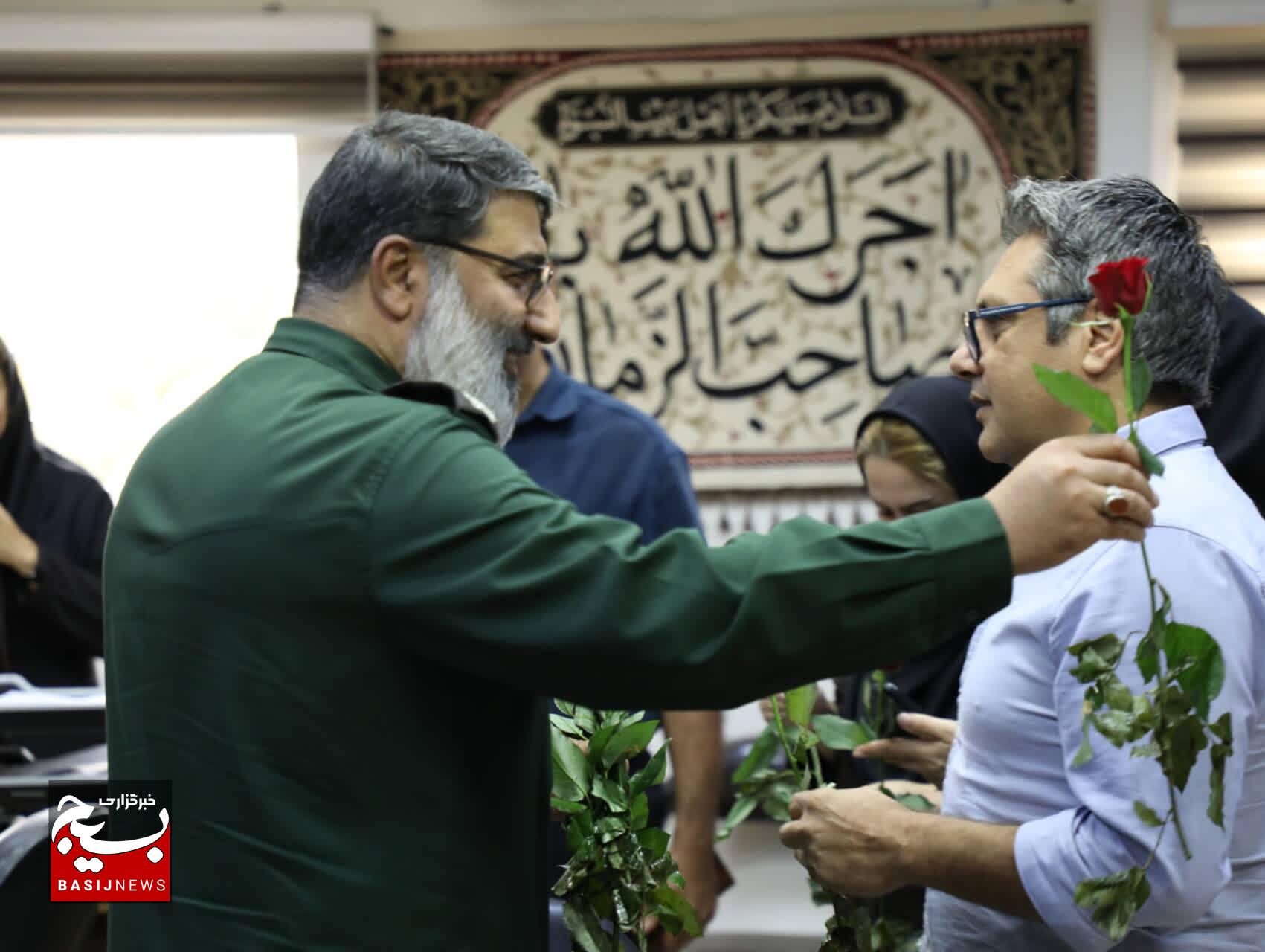 تجلیل سپاه از  خبرنگاران و خط‌شکنان جبهه تبیین