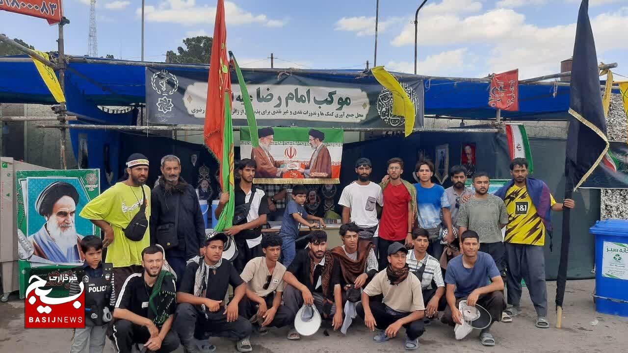 ۳۹ موکب در مسیر قوچان ـ مشهد به زائران امام رضا(ع) خدمت‌رسانی می‌کنند