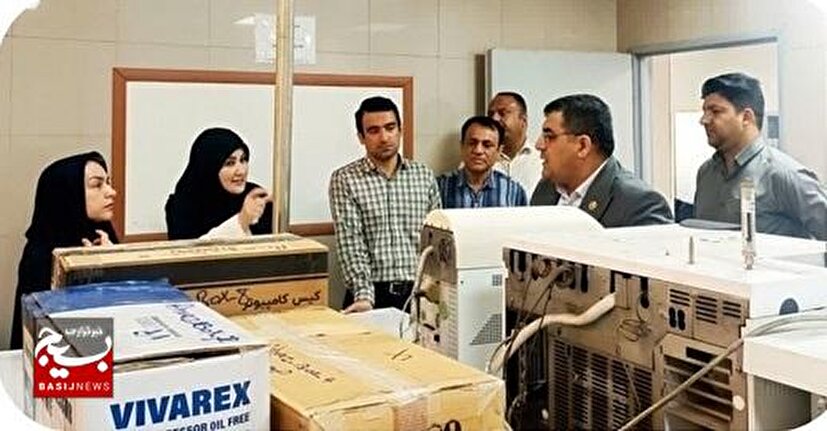ارتقای ایمنی غذایی و دارویی در خوزستان با بهره‌برداری از پیشرفته‌ترین دستگاه آنالیز گازی کشور