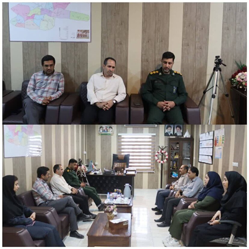 برگزاری نشست بصیرتی و تبیینی در شبکه بهداشت شهرستان بستک