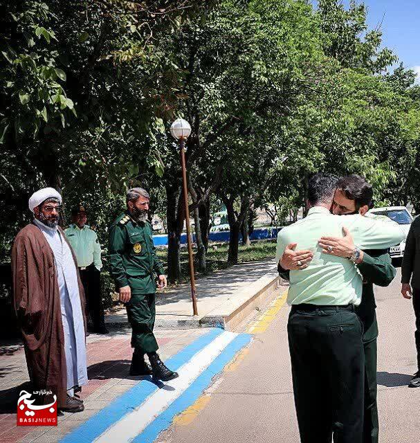 دیدار فرمانده سپاه استان با فرمانده  جدید نیروی انتظامی استان زنجان
