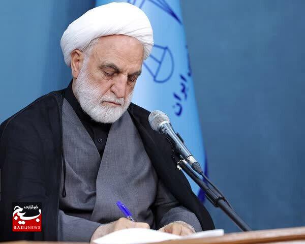پیام تبریک رئیس قوه قضاییه خطاب به حجتالاسلام والمسلمین حسین طائب پیام تبریک رئیس قوه قضاییه خطاب به حجتالاسلام والمسلمین حسین طائب