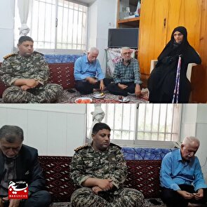 دیدار با مادر شهید «جعفر رضایی» در دازمیکنده