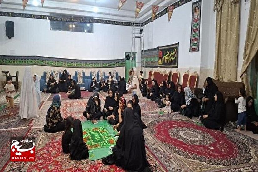 مسجد خاتم‌الانبیا میزبان سوگ رضوی شد