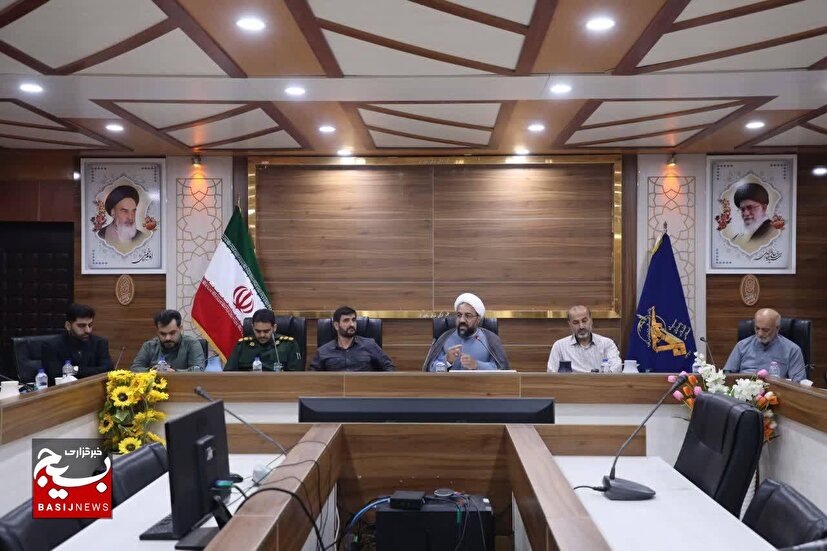 آیین تکریم و معارفه مسئول معاونت سیاسی سپاه ولیعصر (عج) خوزستان برگزار شد