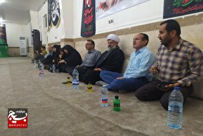 نشست بررسی جانمایی شهید گمنام در روستای درویشی شهرستان دشتی