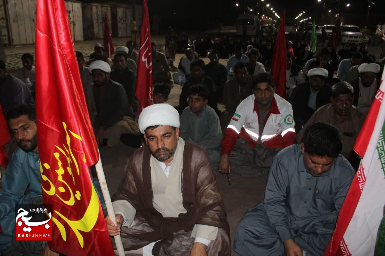 مراسم گرامیداشت اربعین امام شهید ایران در جازموریان