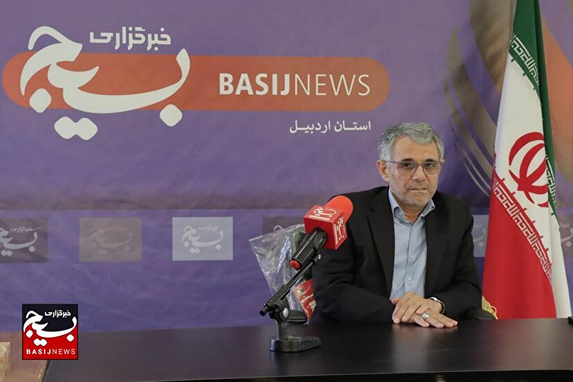 فیلم| حضور صدیف بدری نماینده مردم اردبیل،سرعین،نیر نمین در خبرگزاری بسیج استان اردبیل
