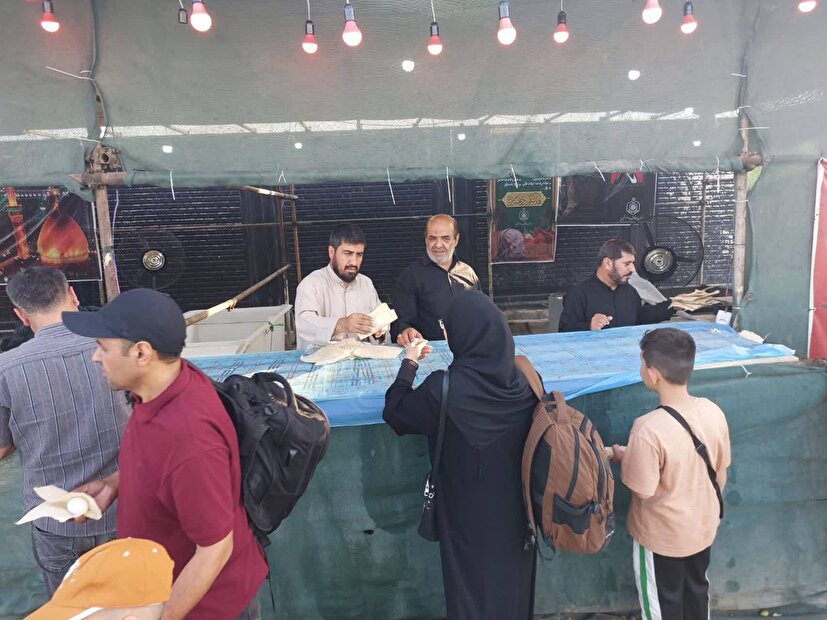 خدمات رسانی اوقاف کهگیلویه و بویراحمد به ۱۳ هزار زائر اربعین در مرز شلمچه