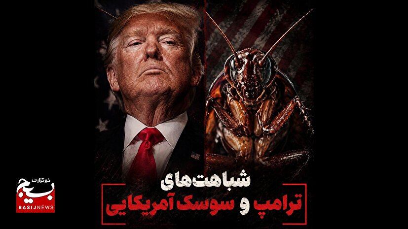 سوسکِ خبیثِ کاخ سفید؛ نماد عریانِ استکبار و نجاستِ اخلاقی