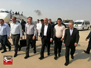وزیر تعاون،کار و رفاه اجتماعی وارد عسلویه شد