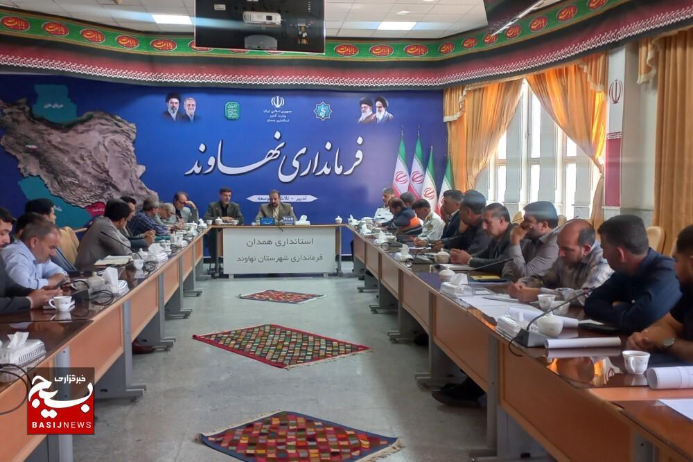توسعه زیرساخت‌های جاده‌ای نهاوند در مسیر هم‌افزایی دستگاه‌های اجرایی