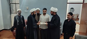 قدردانی از خدمات مسئول عقیدتی حوزه مقاومت بسیج بخش شیبکوه با حضور مسئولان
