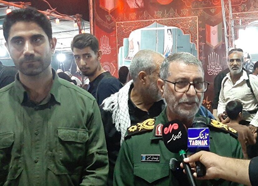 سپاه استان ایلام با تمام توان در خدمت زوار اربعین است