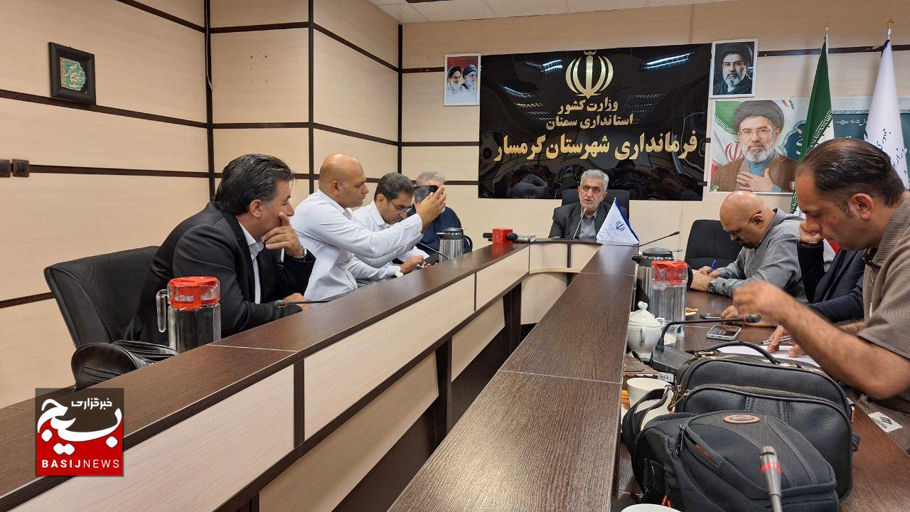 فرماندار گرمسار: ۱۶۵ پروژه عمرانی و اقتصادی با اعتبار ۲۸ هزار میلیارد ریال در هفته دولت افتتاح و کلنگ‌زنی می‌شود