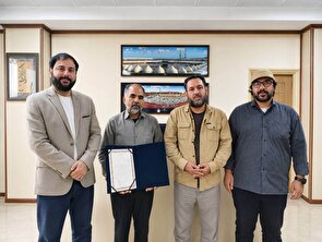 تقدیر رئیس سازمان بسیج هنرمندان کشور از خیّر بانی کنگره ملی محتشم کاشانی