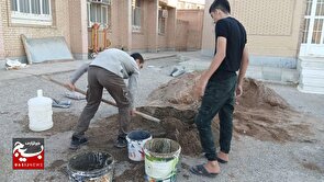 چتر حمایت جهادگران بسیجی شوشتر بر سرمناطق عشایری