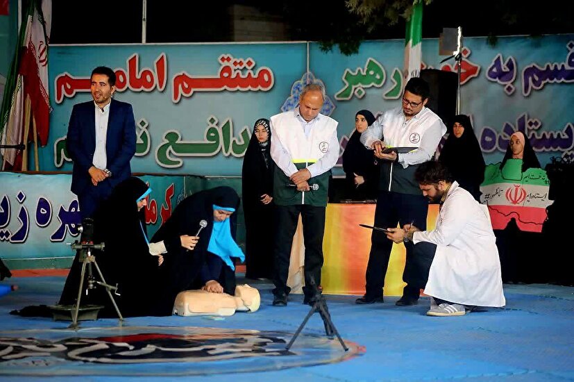 چهارمین روز از مسابقات میدان یار در استان کرمانشاه توسط بسیج جامعه پزشکی استان کرمانشاه 