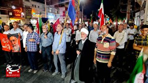 قاب هایی از وحدت مردم حماسه آفرین شهرستان‌های ساوجبلاغ و نظرآباد، در یکصد و نودمین موج همدلی و همبستگی