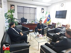 دیدار جانشین محترم سازمان بسیج کارگران و کارخانجات کشور با جناب آقای کلبانی