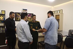 تقدیر سرهنگ رحمانی از اصحاب رسانه استان گلستان بمناسبت روز خبرنگار