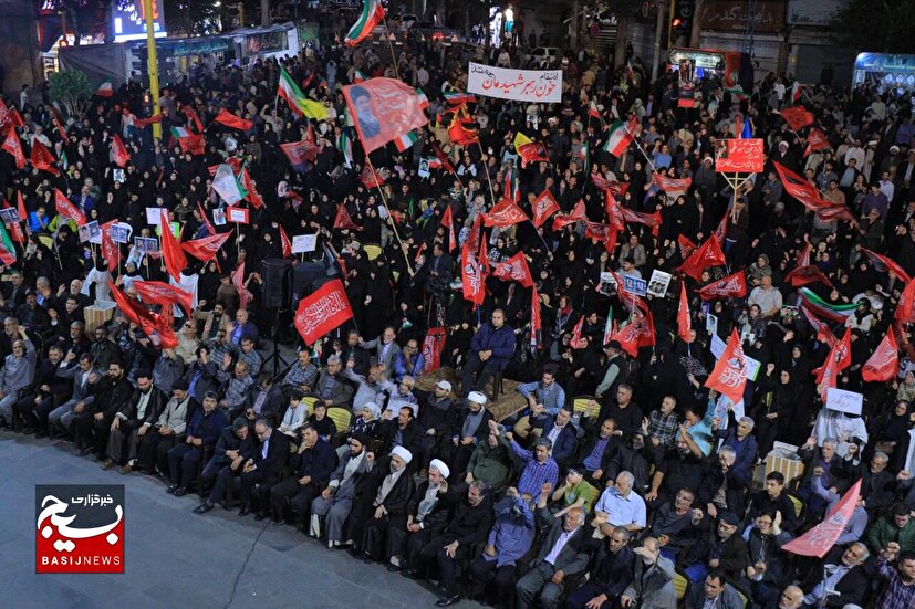 مراسم بزرگداشت چهلم «آقای شهید ایران» در اردبیل؛ شبی برای تجدید پیمان