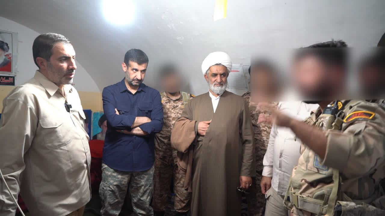 بازدید مسئولان سپاه فتح از مناطق مرزی جنوب کشور + ( تصاویر )