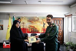 تقدیر فرمانده سپاه انصارالمهدی (عج) استان زنجان از مدیر عامل شرکت برق منطقه‌ای زنجان