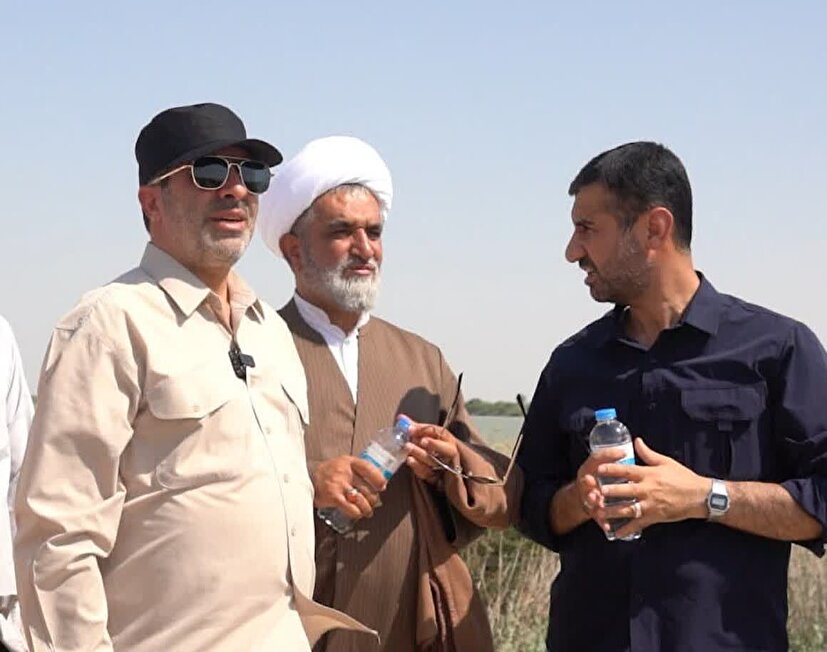 بازدید مسئولان سپاه فتح از مناطق مرزی جنوب کشور + ( تصاویر )