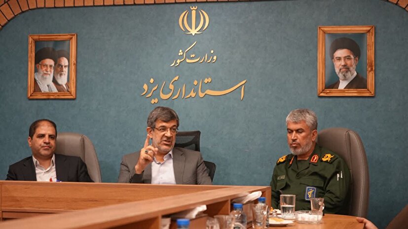تأکید استاندار یزد بر هم‌افزایی دولت و سپاه در صیانت از ارزش‌های انقلاب اسلامی