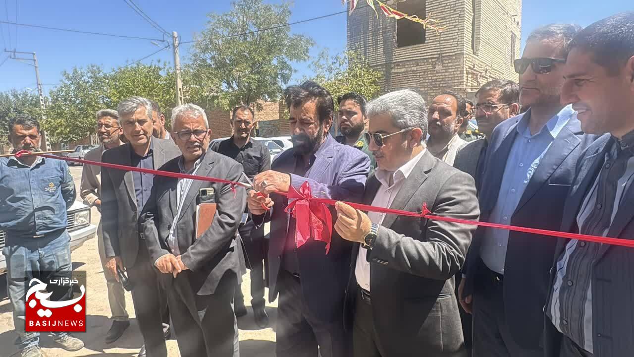 بهره‌برداری تجمیعی از پروژه‌های برق‌رسانی شهرستان تربت‌جام در روستای خرم‌آباد بخش نصرآباد