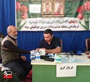 برپایی اردوی جهادی هوا فضای سپاه در روستای سرین دیزج بخش ایلخچی 