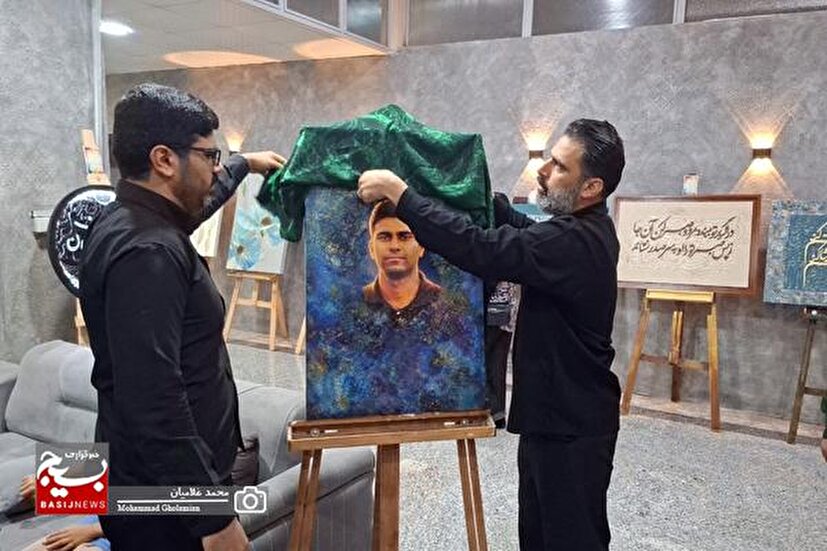 دومین نمایشگاه هنری «کاناوا» در کنگان گشایش یافت / حمایت از بانوان کارآفرین در سایه هنر