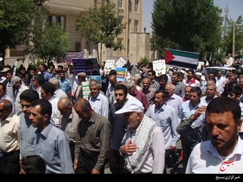 حماسه آفرینی مردم بروجن در روز جهانی قدس