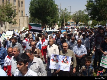 حماسه آفرینی مردم بروجن در روز جهانی قدس