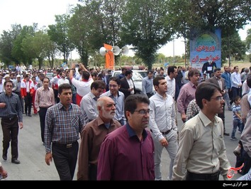 حماسه آفرینی مردم بروجن در روز جهانی قدس