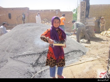 اردوی جهادی در شهرستان بن