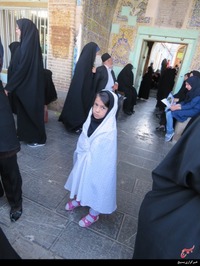 حضور کودکان در اجتماع مدافعان حریم خانواده